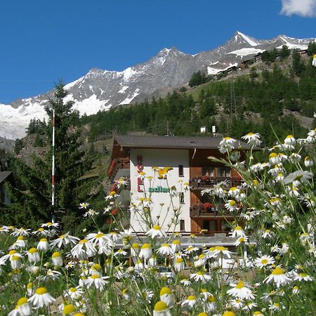Hotel Adler Saas-Grund Exteriér fotografie