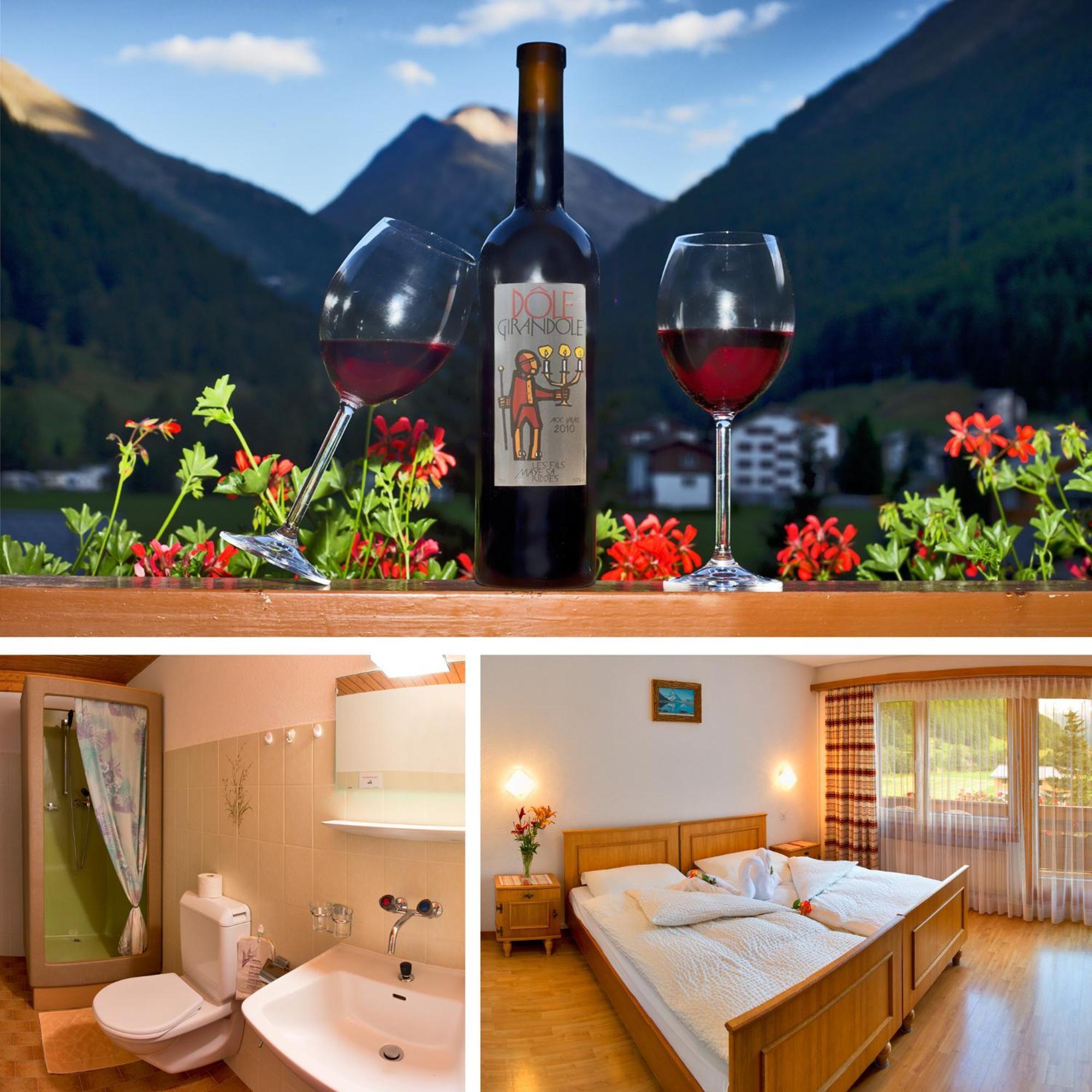Hotel Adler Saas-Grund Exteriér fotografie